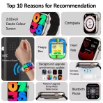 HK9PRO Amoled Smart Watch - Image 4