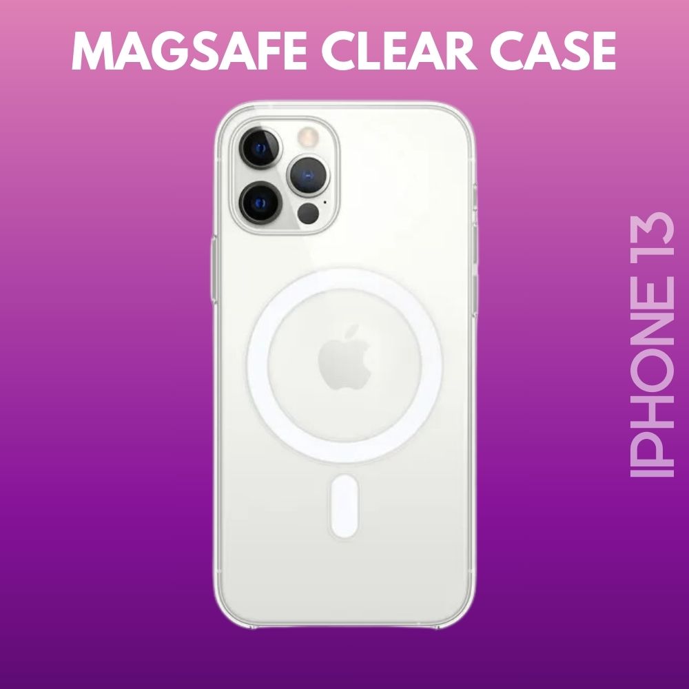 1720709414_Iphone201320Magsafe20Clear20Case20In20Sri20Lanka.jpg Apple Magsafe Clear Case for iPhone 13 - Image 1