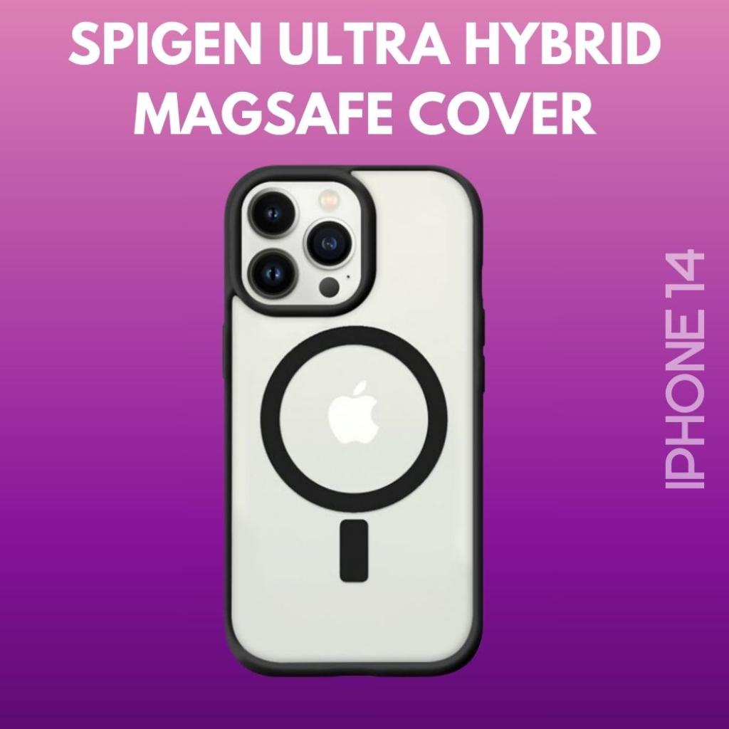 1725468995_1878368579_Spigen20for20iphone2014.jpg Spigen Ultra Hybrid Magsafe Compatible Clear Case for iPhone 14 - Image 1