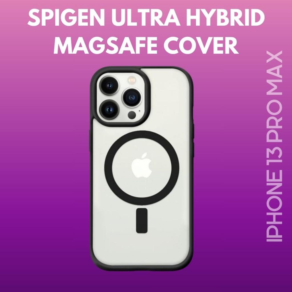 1725469484_968696042_Spigen20for20iphone201320Pro20max.jpg Spigen Ultra Hybrid Magsafe Compatible Clear Case for iPhone 13 Pro Max - Image 1