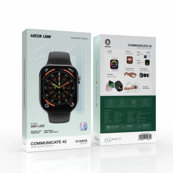 Green Lion Communicate 42 Smart Watch - 42mm